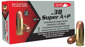 AGUILA 1E382112 38SUP 130 GR A+P 1000 AGUILA 1E382112 38SUP 130 GR A+P 1000