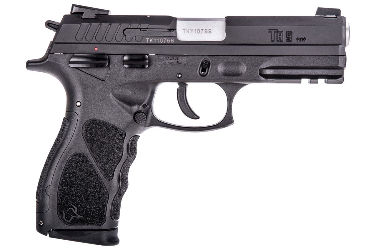 Taurus TH9 Full Size 9mm 4.27 Black, 17+1