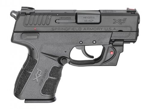 SPR XDE 45ACP 3.3 BLK RED VIRIDIAN LASER