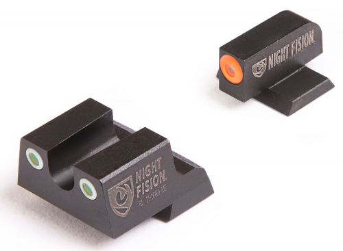 Night Fision Perfect Dot for Canik TPSFx, TPSFL Square Tritium Handgun Sights
