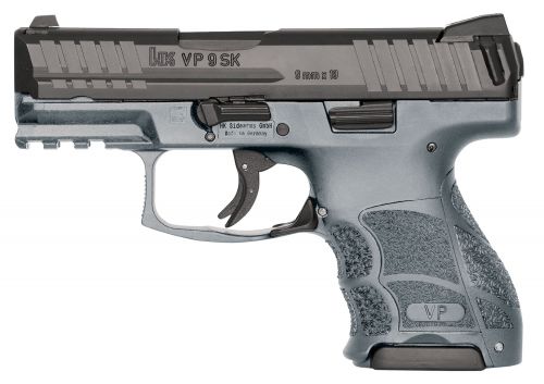 Heckler & Koch H&K VP9 SK 9mm Luger Double 3.39 10+1 Gray Interchangeable Backstrap