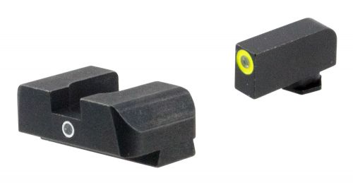 AmeriGlo i-Dot Night Sight Fits Glock 17/19/19x/26 Gen5 Tritium Green Tritium w/LumiGreen Outline Front Tritium Green Re