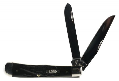 Case Rough Trapper Folder 3.25/3.27 Stainless Steel Clip Point/Spey Synthetic Black