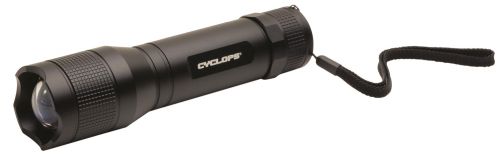 Cyclops 1500 Lumens Tactical Flashlight Black Aluminum