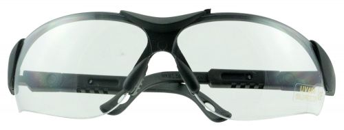 Walkers Shooting Glasses Elite Shooting/Sporting Glasses Black Frame Polycarbonate Clear Lens