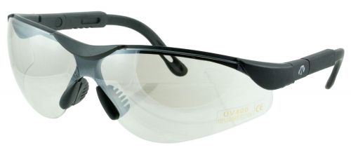 Walkers Shooting Glasses Elite Shooting/Sporting Glasses Black Frame Polycarbonate Gray Lens