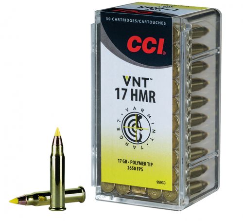 CCI Varmint VNT .17 HMR 17gr Varmint Tipped 50ct