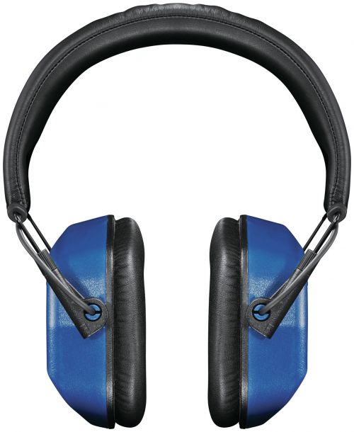 Champion Targets Vanquish Pro Electronic Hearing Muff Over the Head Blue/Black Adult