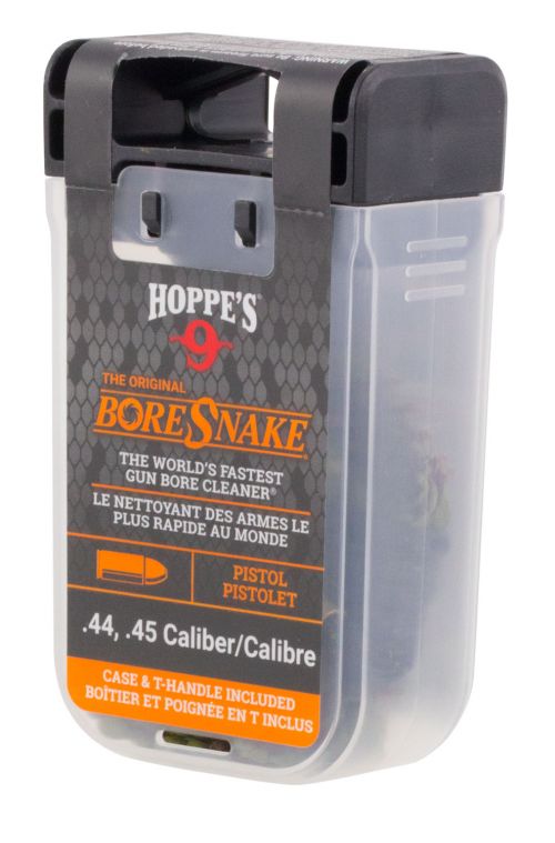 Hoppes BoreSnake Den 44/45 Cal Pistol Bronze Brush