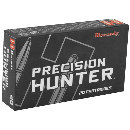 Hornady Precision Hunter Rifle Ammunition 6.5mm Creedmoor 143 gr ELD-X 2700 fps 20/ct