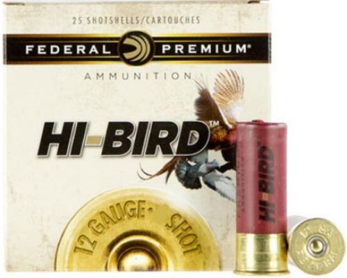 Federal Premium Upland Hi-Bird 12 GA 2.75 1-1/4 oz 4 Round 25 Bx/ 10 Cs