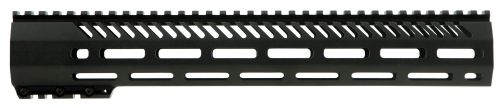 Mission First Tactical Tekko AR Free Float M-Lok Rail System 13.5 6061 Aluminum Black Hard Coat Anodized