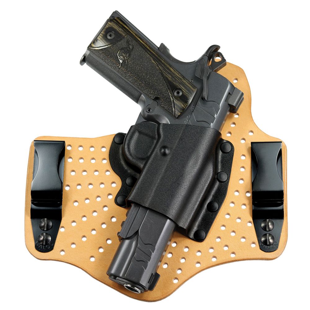 Galco KingTuk Air Natural Kydex Holster w/Leather Backing IWB Kimber 1911 5 Right Hand