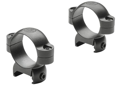 Leupold LRW Ring Set 30mm Diam Medium Steel Black Matte