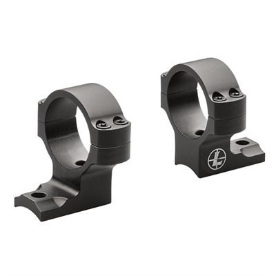 Leupold 171111 BackCountry 2-Piece Base/Rings For Weatherby Mark V 1 Ring High Black Matte Finish