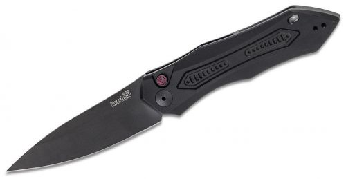 Kershaw 7800BLK Launch 6 Folder 3.75 CPM154 Stainless Steel DLC Black Spear Point Anodized Aluminum Black