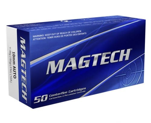 Magtech  Sport Shooting 10mm  180 GR Full Metal Jacket 50rd box