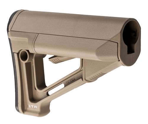 Magpul STR Carbine Stock Flat Dark Earth Synthetic for AR15/M16/M4 with Mil-Spec Tube