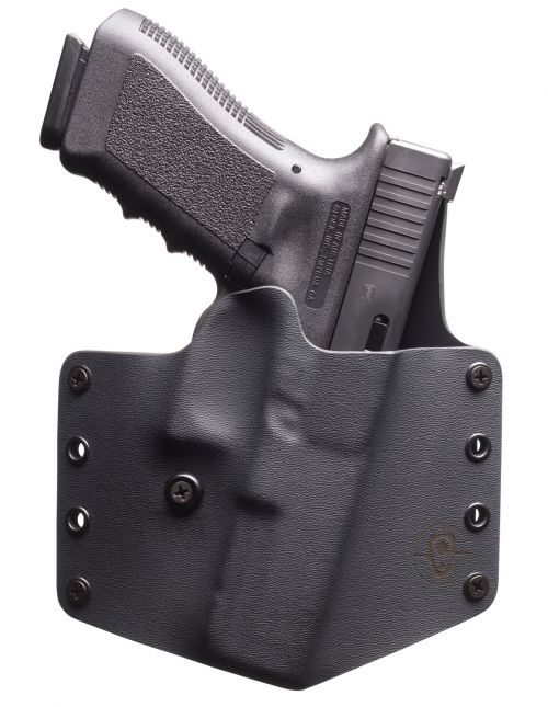 BlackPoint Standard OWB Compatible with For Glock 17/22 Kydex Black