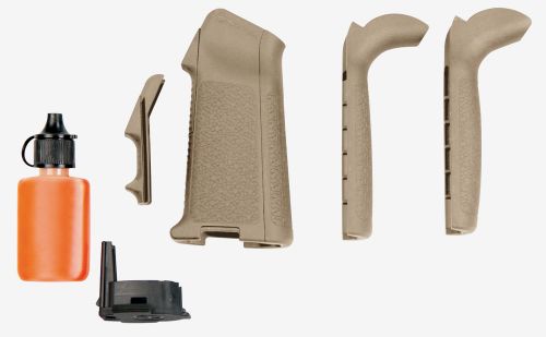 Magpul MIAD Type 1 Gen 1.1 Grip Kit Polymer Aggressive Textured Flat Dark Earth for AR Platform