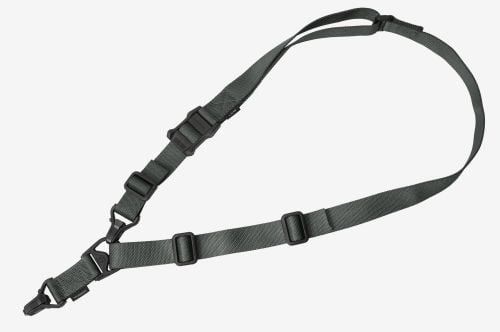 Magpul MS3 Gen2 Sling 1.25 W Adjustable One-Two Point Gray Nylon Webbing for Rifle