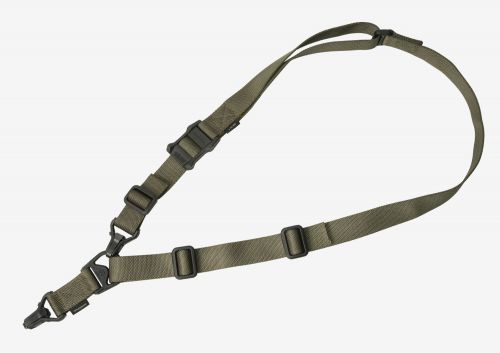 Magpul MS3 Gen2 Sling 1.25 W Adjustable One-Two Point Ranger Green Nylon Webbing for Rifle