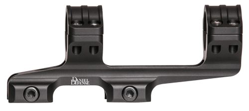 Daniel Defense Optics Mount 1-Pc Base & Ring Combo Double 1 Black Hard Coat Anodized Finish