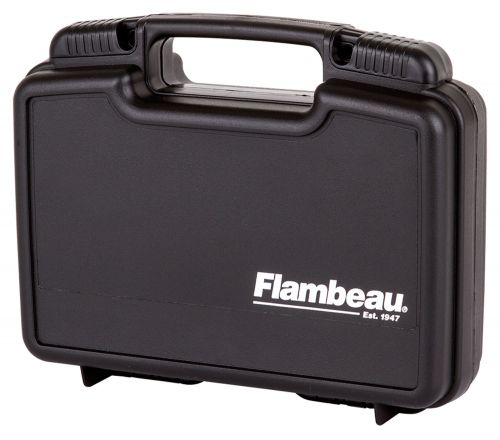 Flambeau Safe Shot Pistol Case 9.75 L x 6 W x 2.75 D Polymer Black