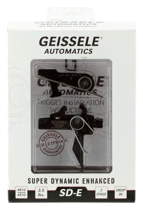Geissele Automatics SD-E AR-15, AR-10 Two Stage Flat 2.90-3.80 lbs