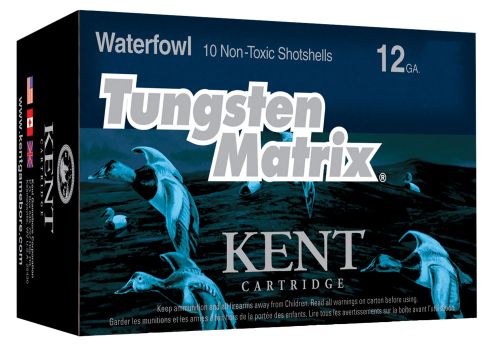 Kent Cartridge Tungsten Matrix 12 Gauge 3 1-1/4 oz 5 Shot 10 Bx/ 10 Cs