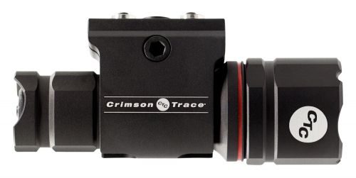 Crimson Trace Tactical Weaponlight White LED 500 Lumens CR123A Lithium (1) Battery Black Aluminum