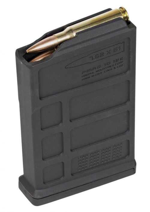 Magpul PMAG 7.62x51mm NATO/308Win/7mm-08 Rem/6.5mm Crdmr/260 Rem/243 Win 10rd Black Detachable