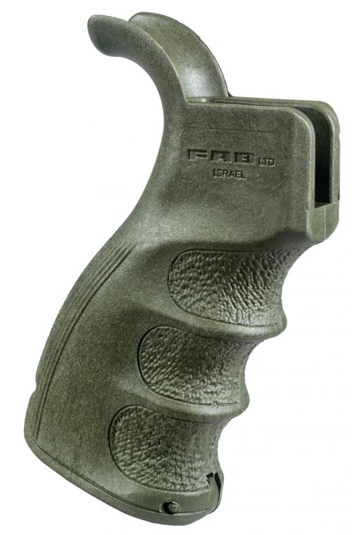 FAB DEFENSE AG-43 Tactical Pistol Grip M16/SR-25/AR10/AR15 Polymer OD Green