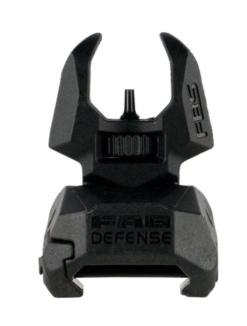 FAB Defense Front Back-Up Sight AR-15/M4/M16 Black Folding