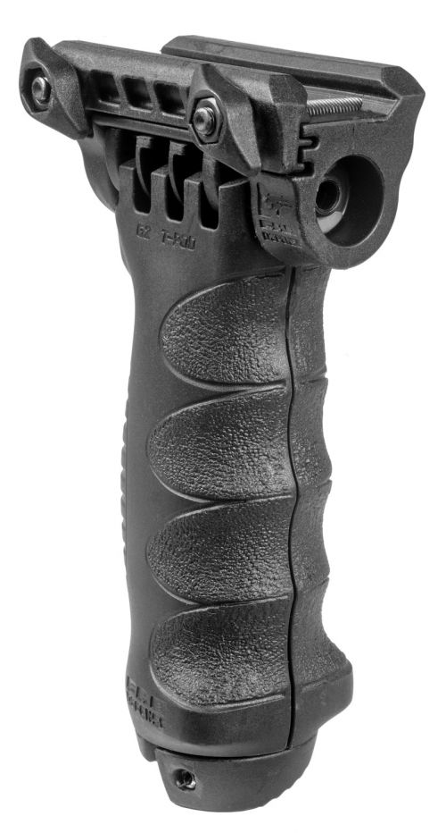 FAB DEFENSE T-Pod G2 Quick Release Bipod Forend Grip Polymer Black/Aluminum Black