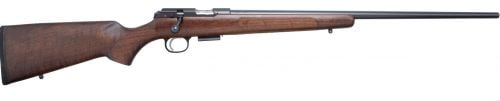 CZ 457 American .22 WMR Rifle 24.8 Blue, Walnut Stock