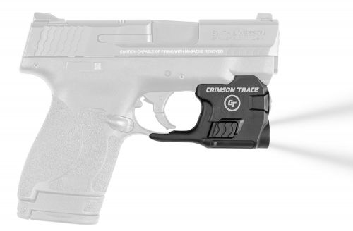 Crimson Trace Lightguard White LED 100 Lumens S&W M&P Shield/M2.0 9/40 1/3N (2) Battery Black Polymer