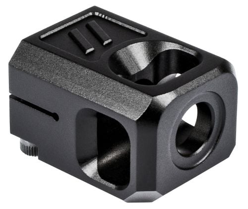 ZEV Pro V2 9mm Luger Compensator 1/2-28 tpi Black Steel