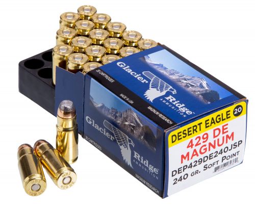 Magnum Research  Desert Eagle 429 DE Magnum 240 GR Jacketed Soft Point 20rd box