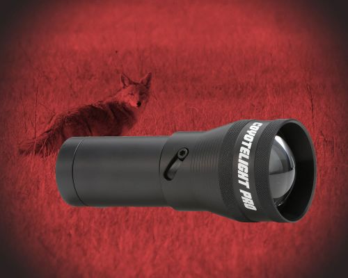 HME Coyote Light Pro Red LED Lithium Ion Battery Black Aluminum