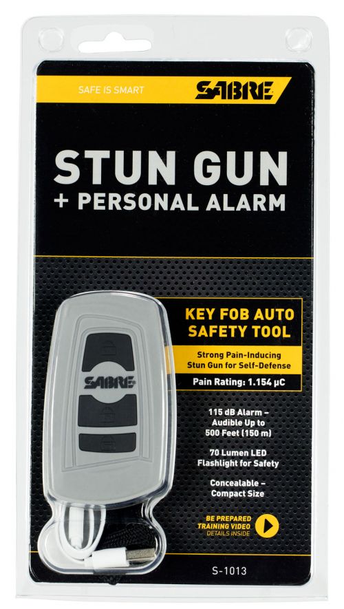 SEC KEY FOB STUN GUN GRAY