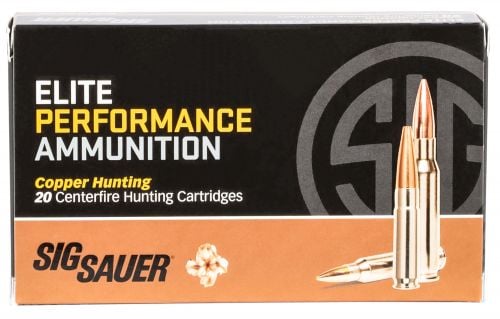 Sig Sauer Elite Copper Hunting 30-06 Springfield 150 gr Copper Hollow Point 20 Bx/ 10 Cs