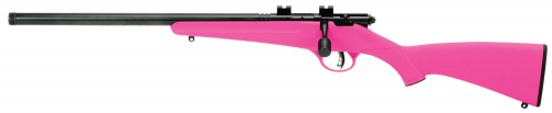 Savage Arms Rascal FV-SR Youth Left Hand Pink 22 Long Rifle Bolt Action Rifle