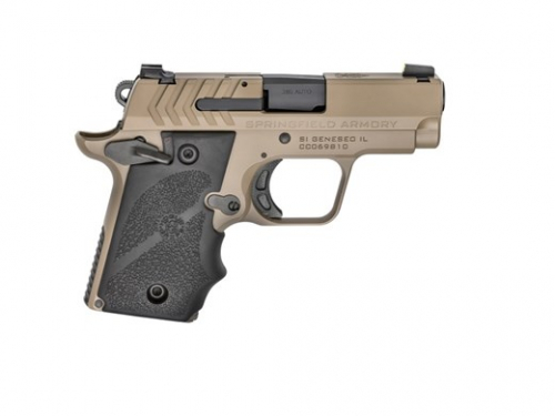 Springfield Armory 911 .380 ACP Single 2.7 6+1/7+1 Black Hogue Wrapar