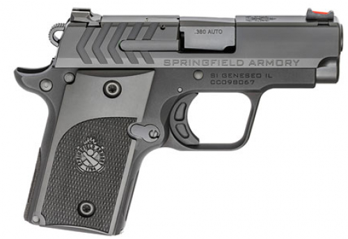 Springfield Armory 911 Alpha .380 ACP Single 2.7 6+1 Black Polymer Grip