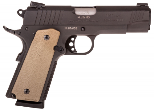 Taurus 1191101CMFDE 1911 Commander 45 ACP 4.25 8+1 Black Flat Dark Earth Magpul MOE Grip