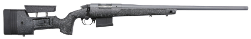 Bergara Rifles Premier HMR Pro 300 PRC 5+1 24 Black w/Gray Specs Mini-Chassis w/Adjustable Cheekpiece Stock Tactical Gray Cerak