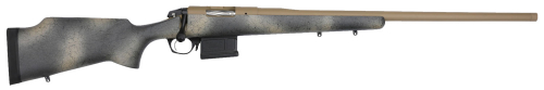 Bergara Rifles Premier Approach Bolt 300 PRC 24 5+1 Woodland Camo Fixed Stock Flat Dark Earth Cerakote Receiver