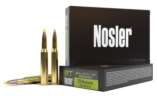 Nosler Ballistic Tip 270 Win 130 gr Ballistic Tip 20 Bx/ 10 Cs