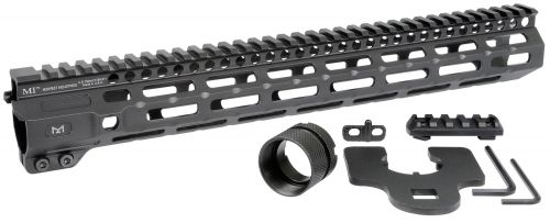 MIDWEST INDUSTRIES INC M-Series AR-15 6061 Aluminum Black Hard Coat Anodized 14